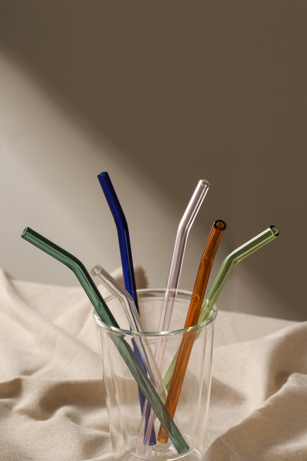 Glass Straws | Set of 3